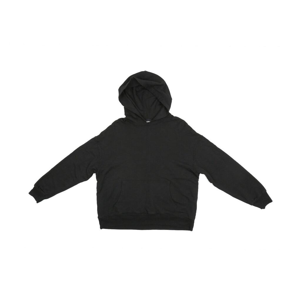 Monrow Men Oversized Hoody Black Size L (Pre-owned/as pictured)